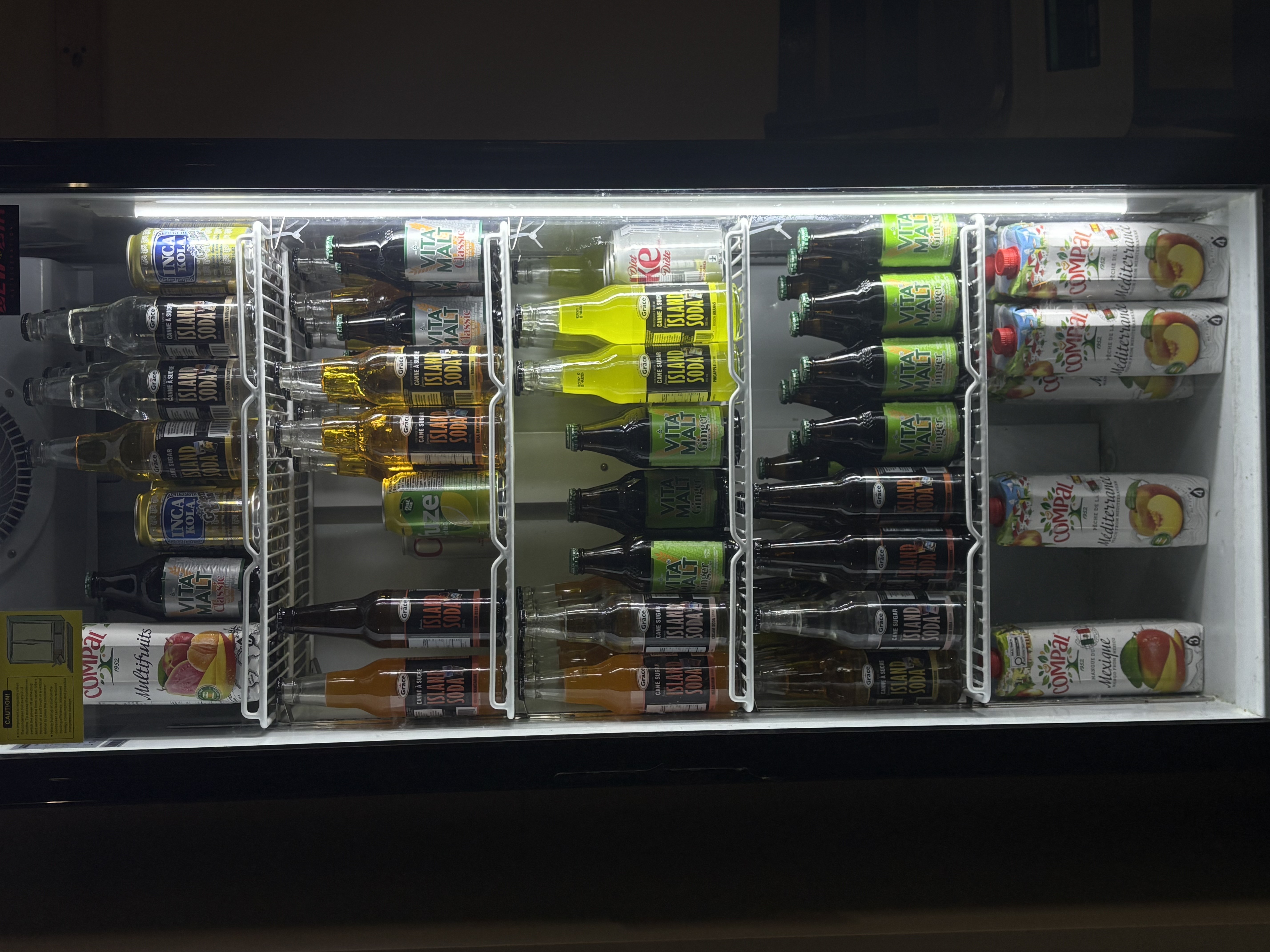 Large Variety of Chilled Beverages
