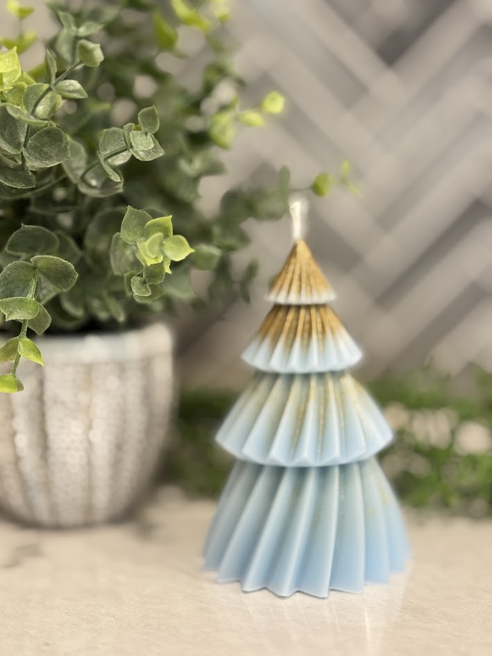 Handmade Folded Paper Christmas Tree