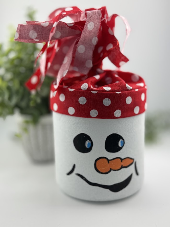 Snowman Gift Jar