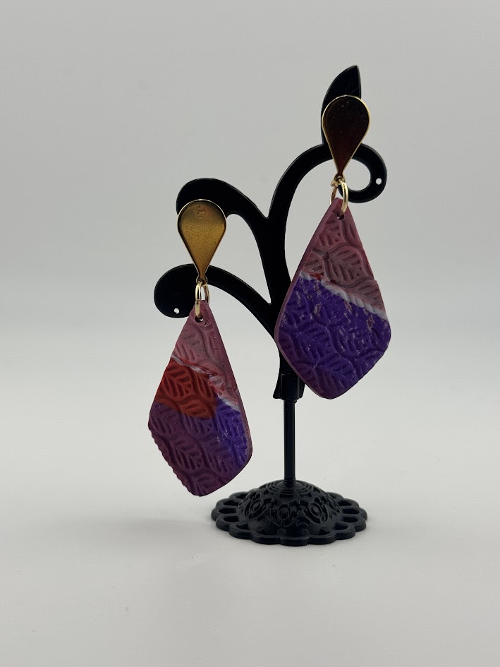 Handcrafted Geometric Earrings