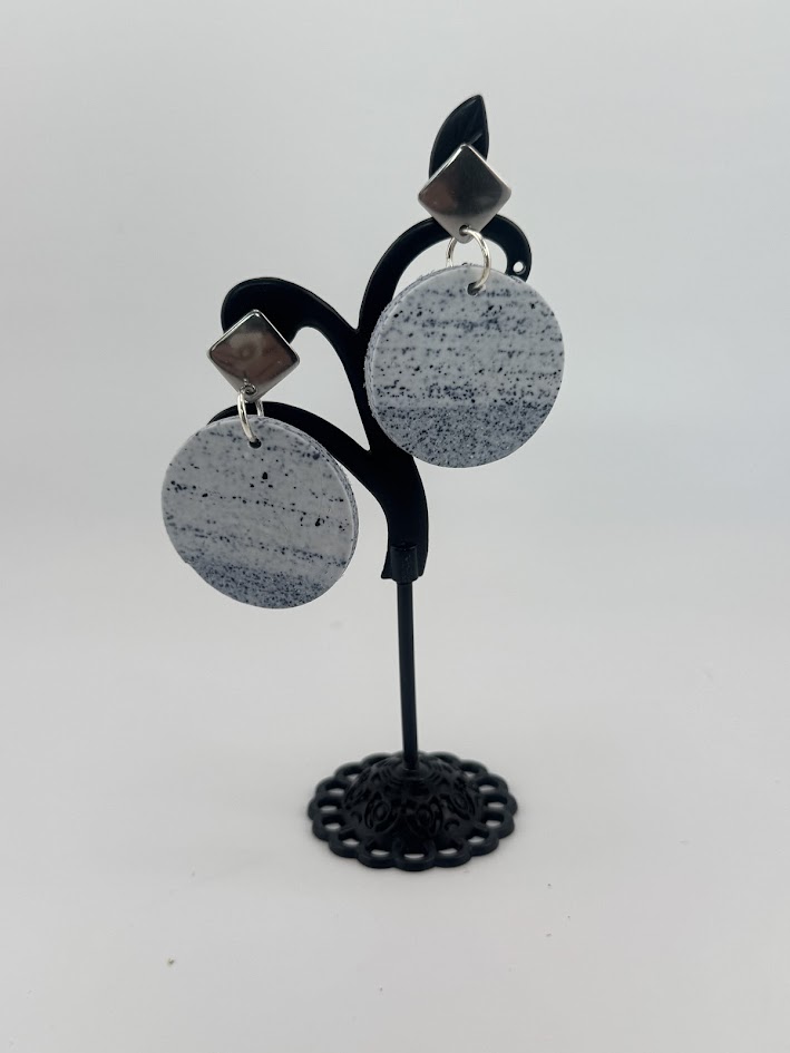 Handmade Silver Statement Earrings