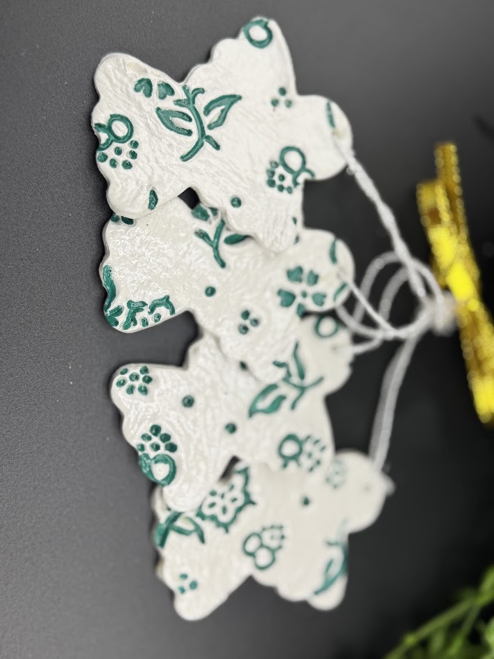 Handmade Ceramic Angel Ornaments