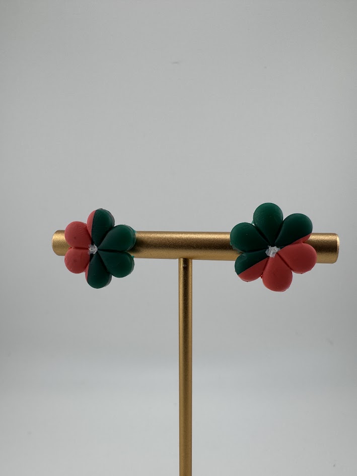 Floral Stud Earrings