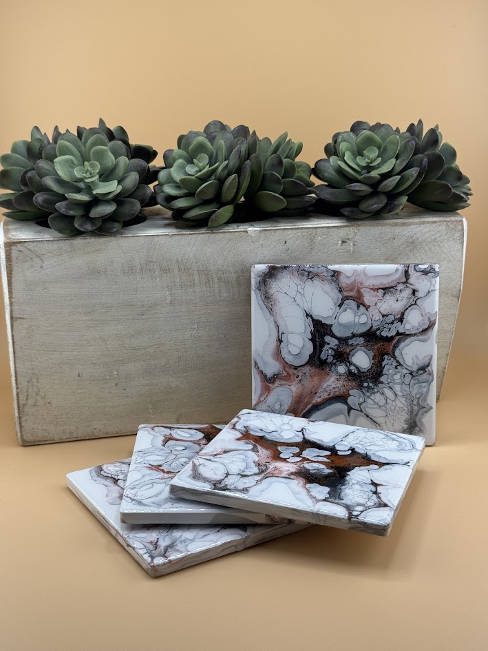 Marble Effect Coasters