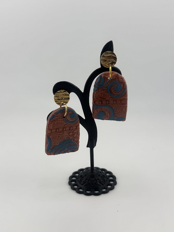 Handcrafted Polymer Clay Earrings