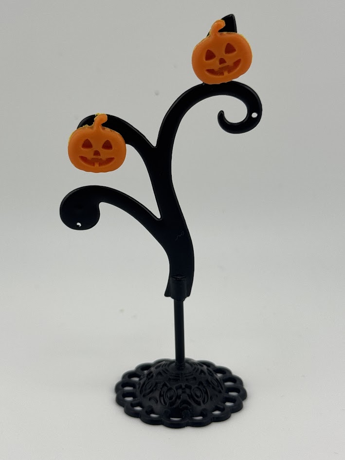 Halloween Pumpkin Studs