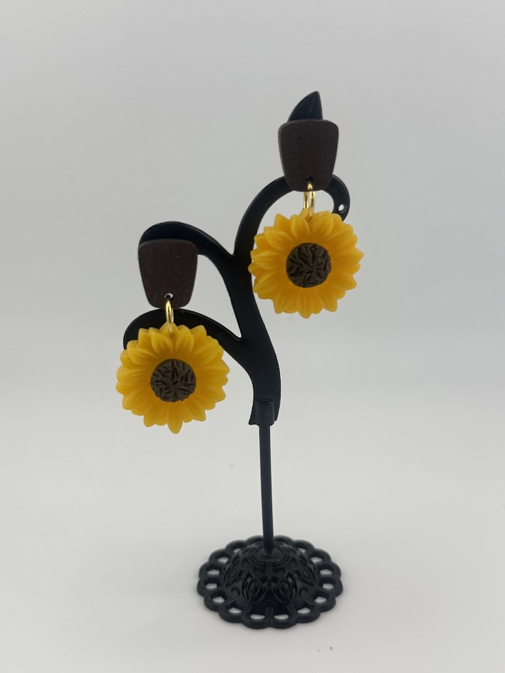 Sunflower Earrings