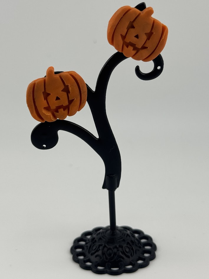 Halloween Pumpkin Earrings