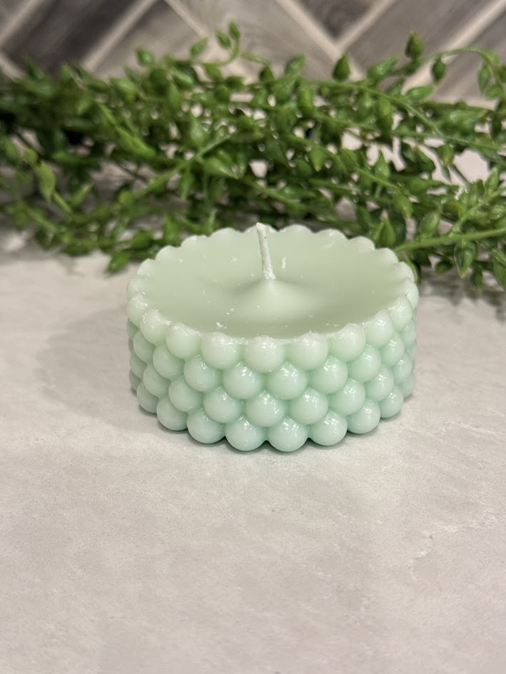 Mint Bubble Candle