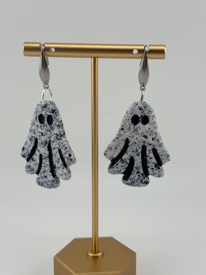 Ghost Shaped Earrings