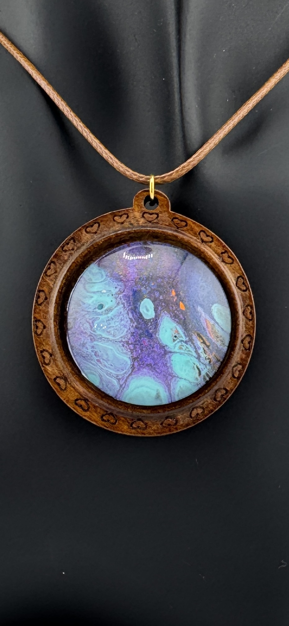 Handcrafted Wooden Pendant Necklace