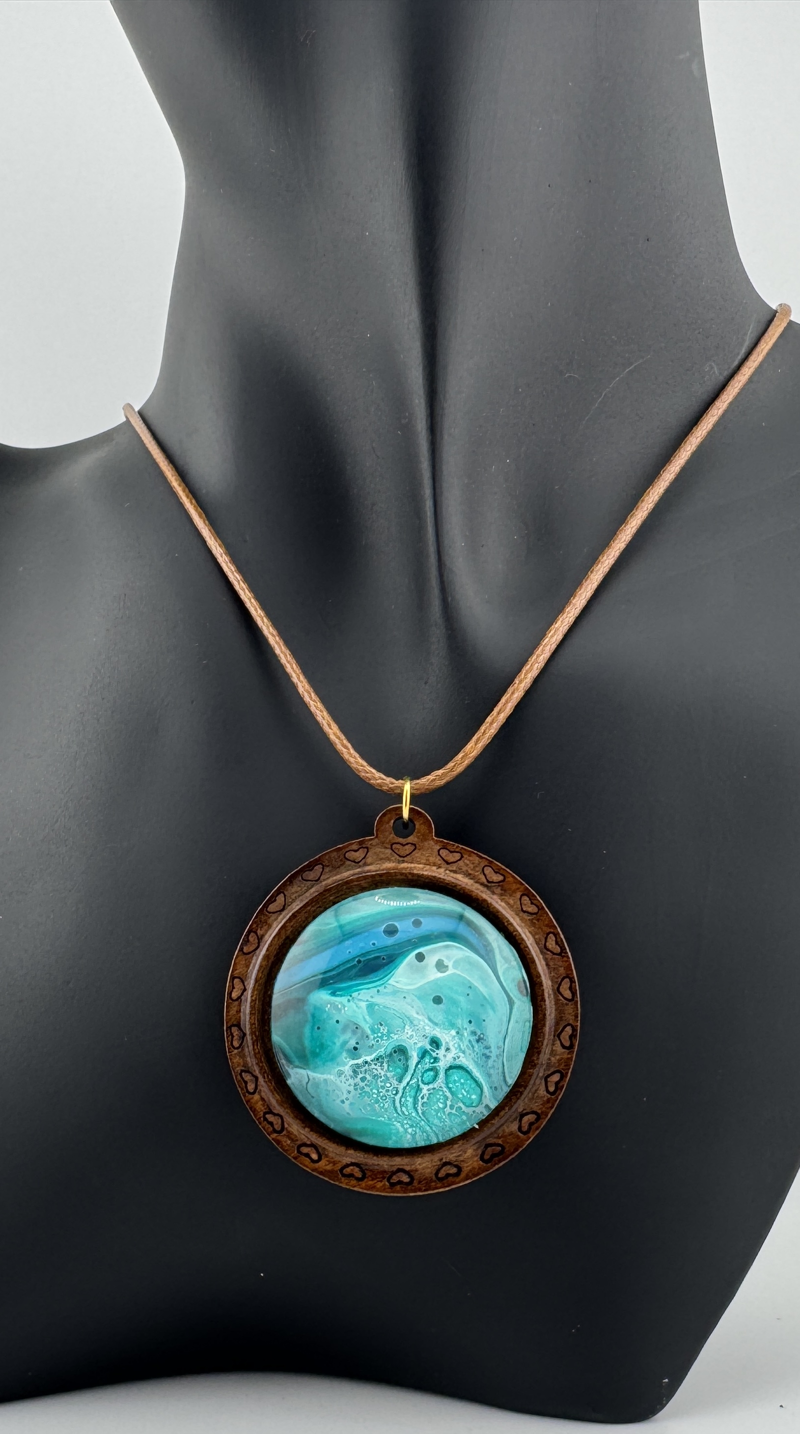 Handcrafted Ocean Pendant Necklace