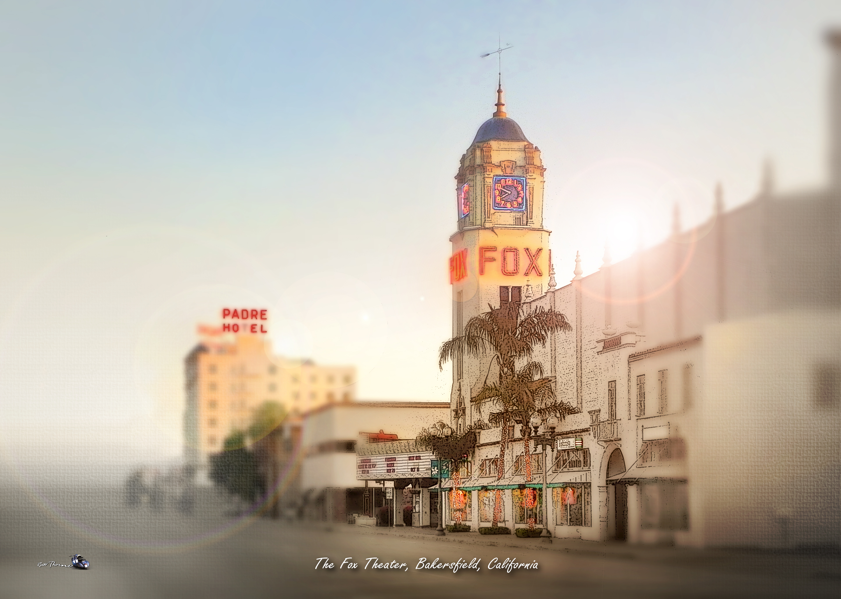Vintage Fox Theater Building
