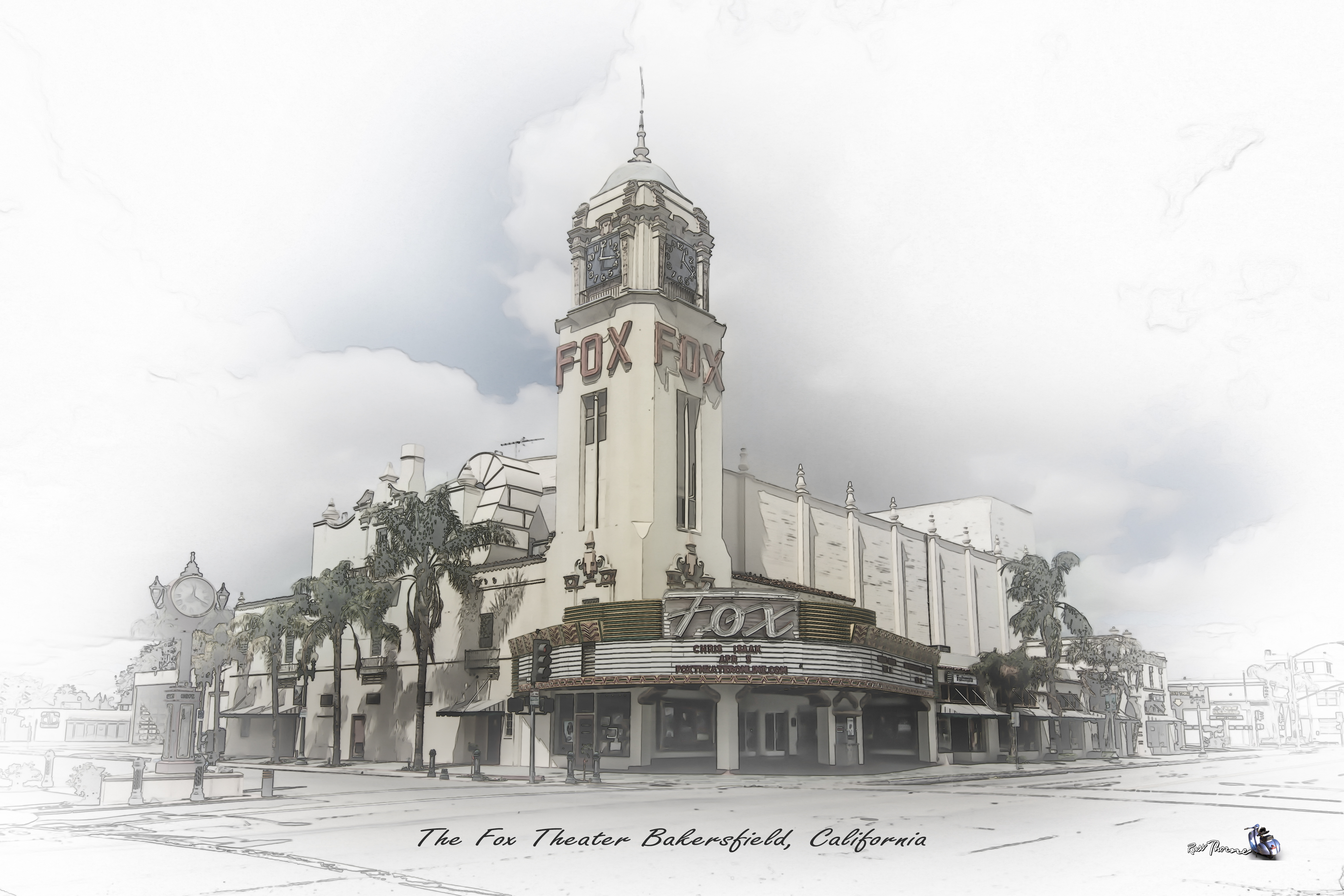 Vintage Fox Theater Building