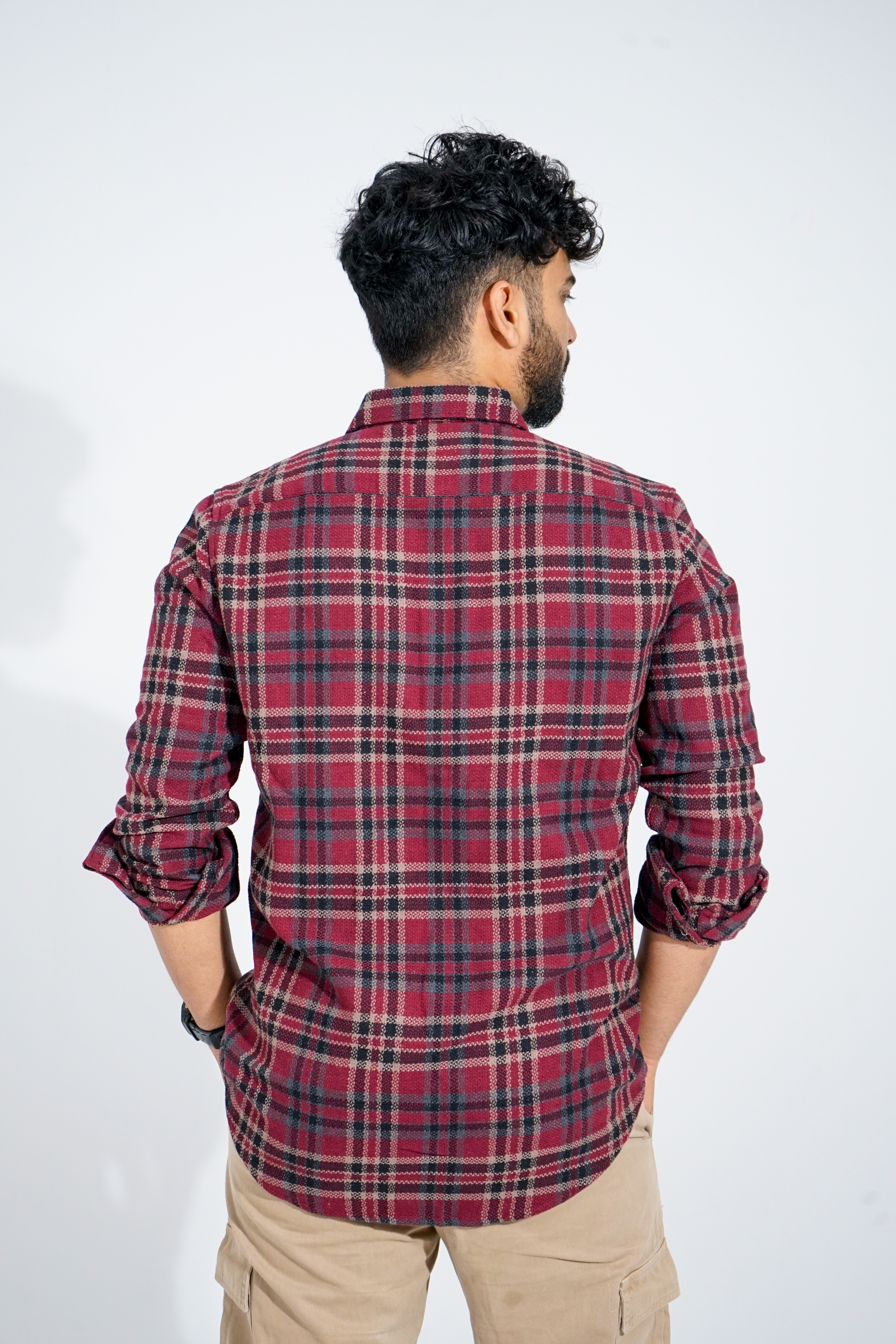 Cranberry Trails Flannel Checkered Shirt