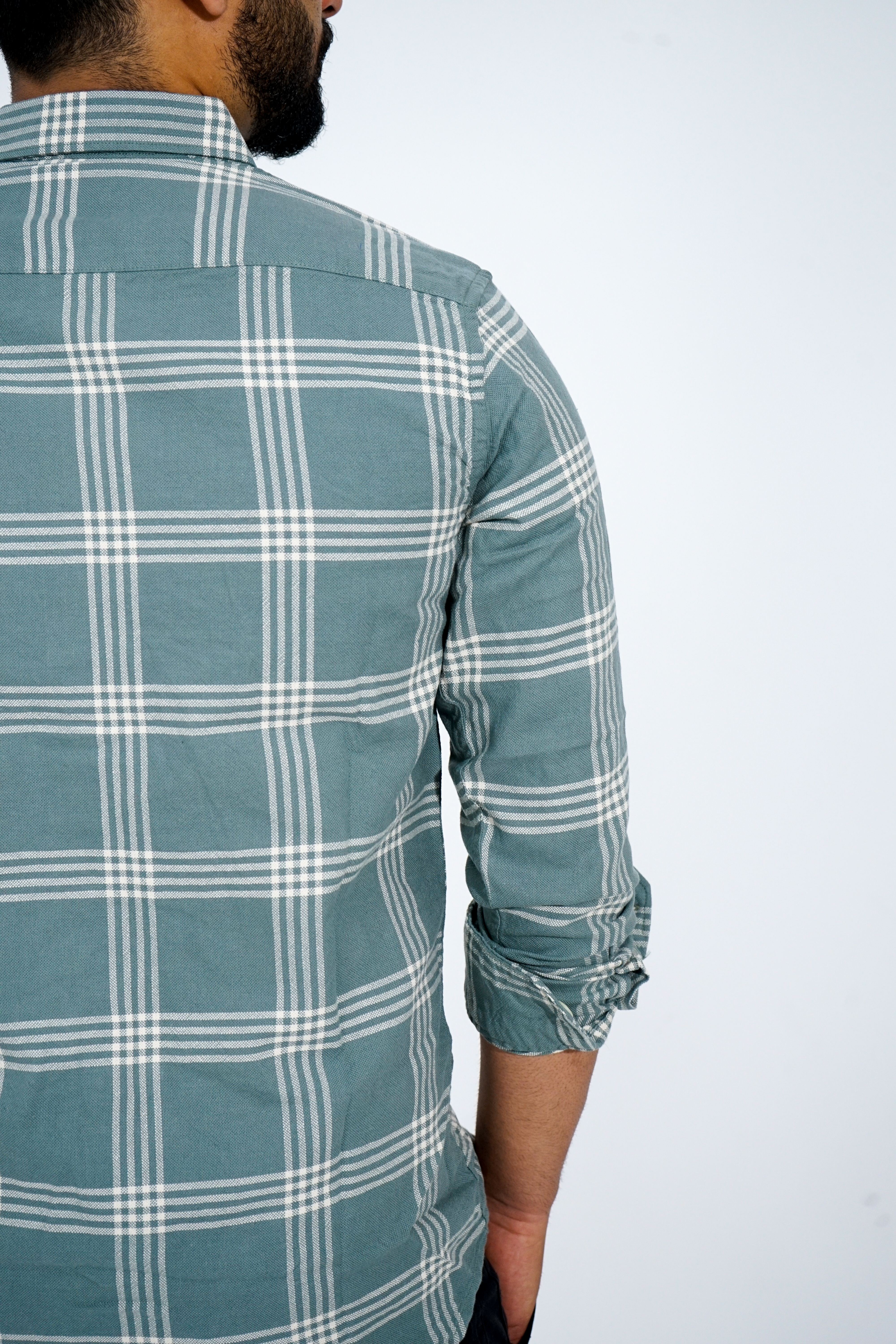 Dusty Pine Semi Formal Checkered Shirt