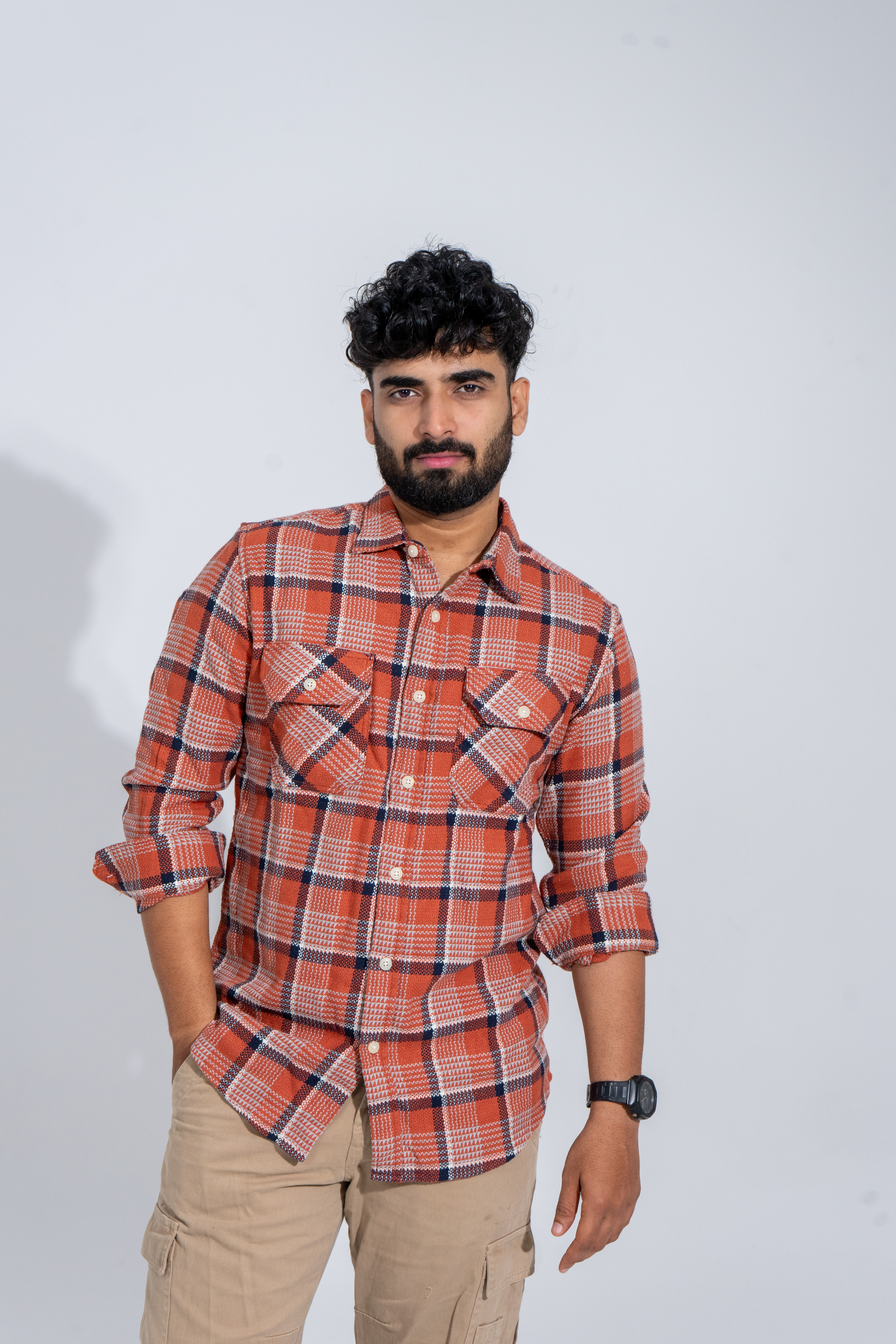 Rust Ridge Checkered Flannel