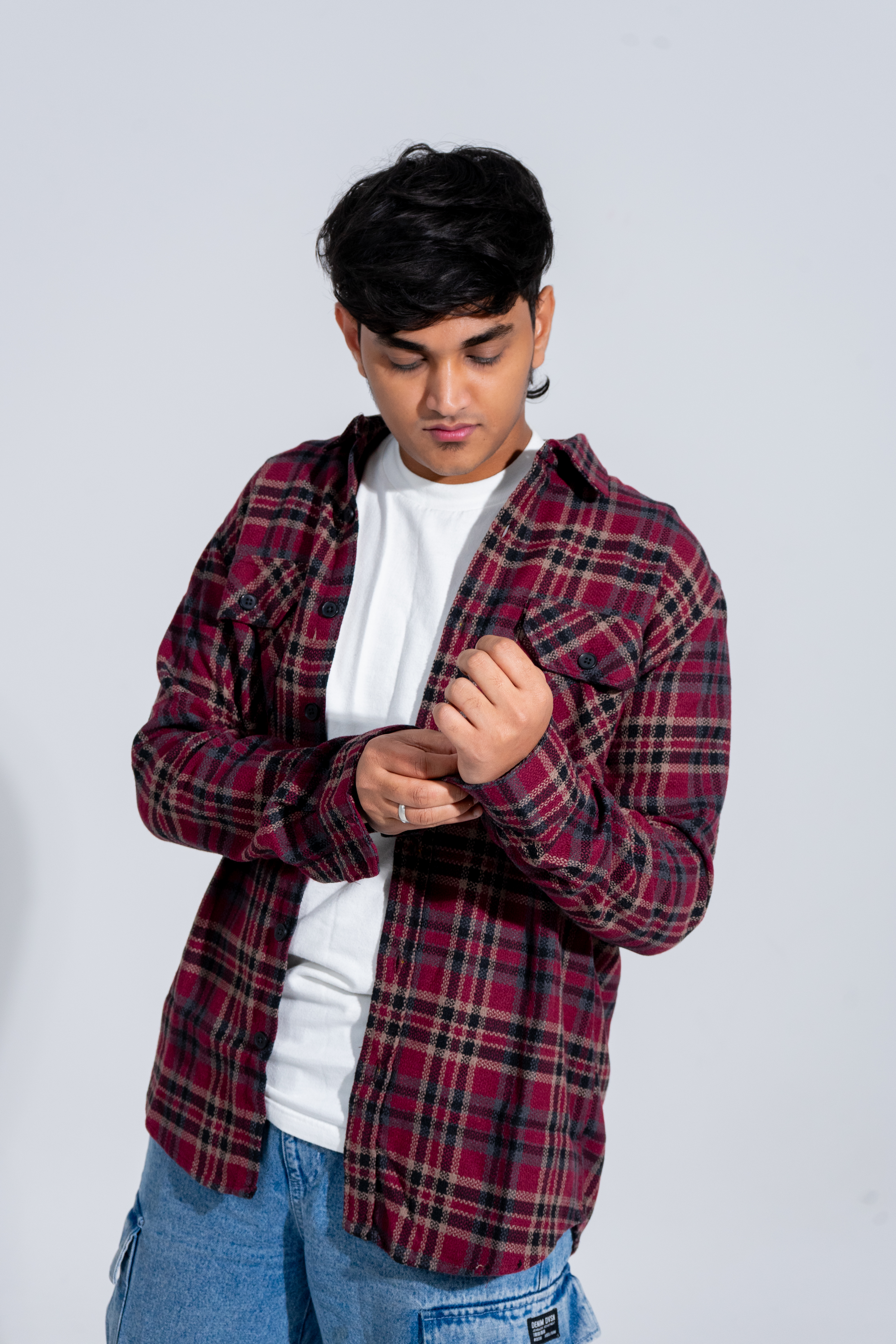 Cranberry Trails Flannel Checkered Shirt