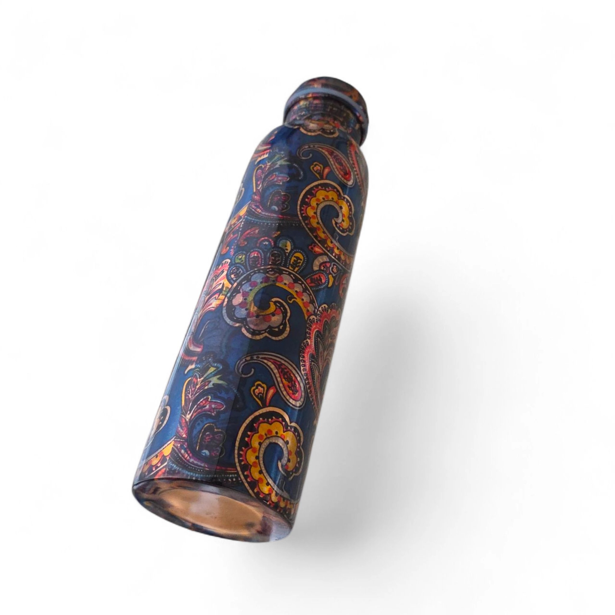 1000ml Pure Copper Water Bottle – Ayurvedic Drinking Bottle, Eco-Friendly & Reusable