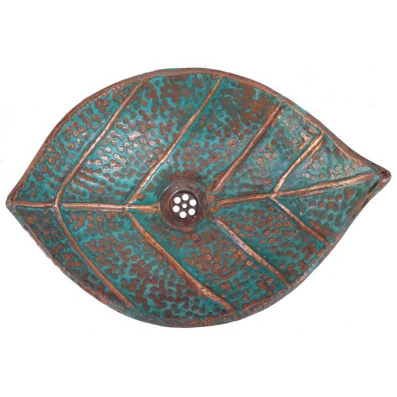 Artisan Hammered Copper Sink, Handmade Vessel Bathroom Basin, Elegant Irregular Shape Wash Sink