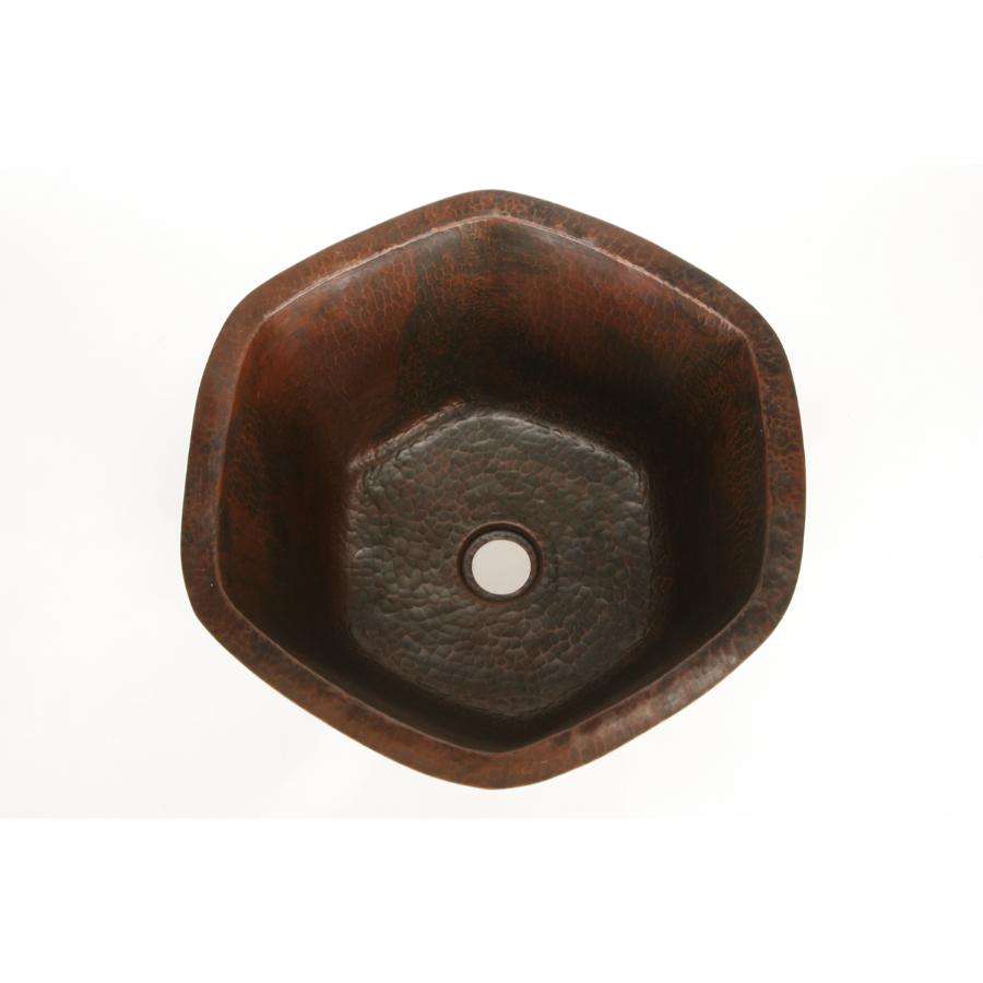 Handmade Hammered Copper Bathroom Sink, Unique Irregular Shape Vessel Sink, Premium Wash Basin for Modern Home Décor