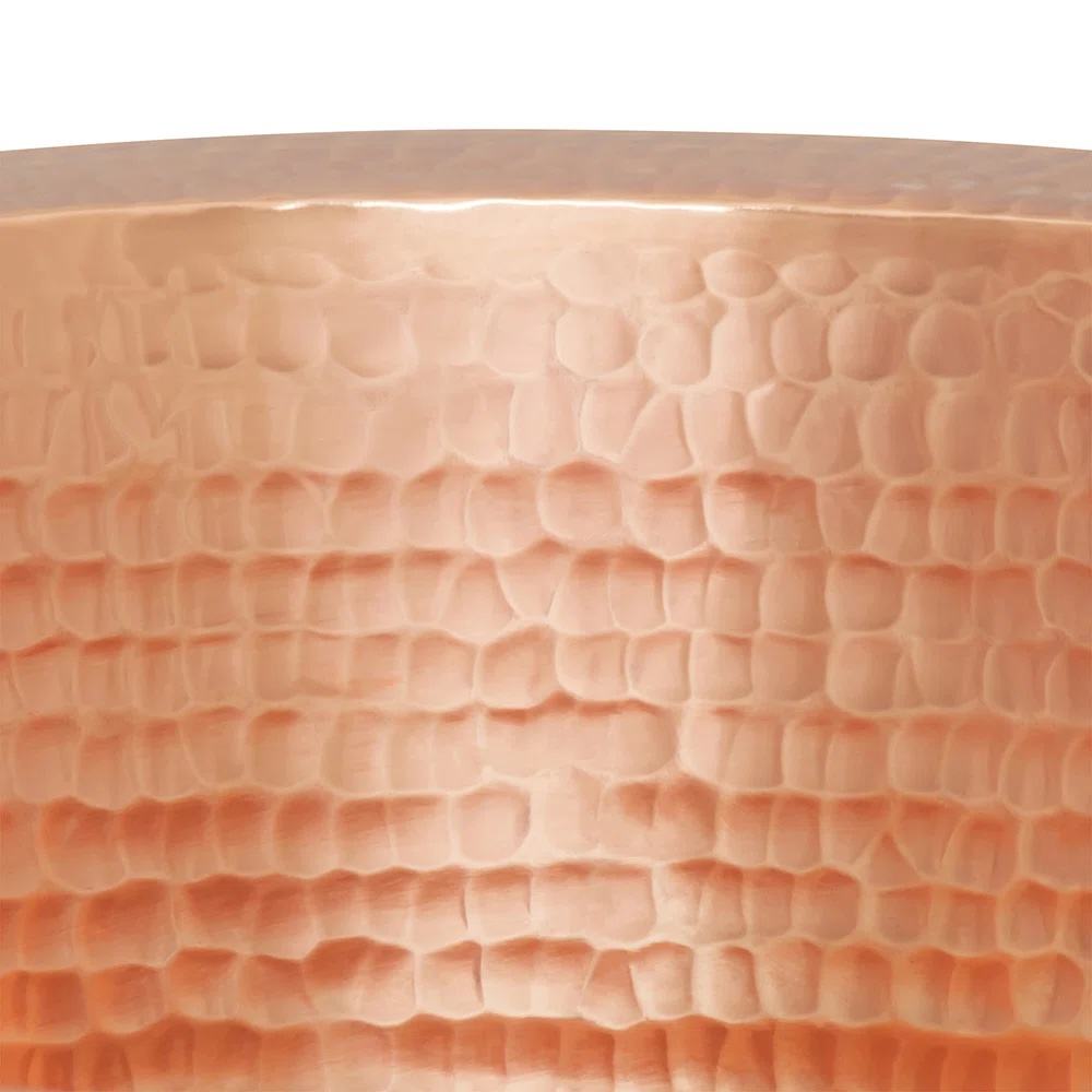 Hammered Copper Planter
