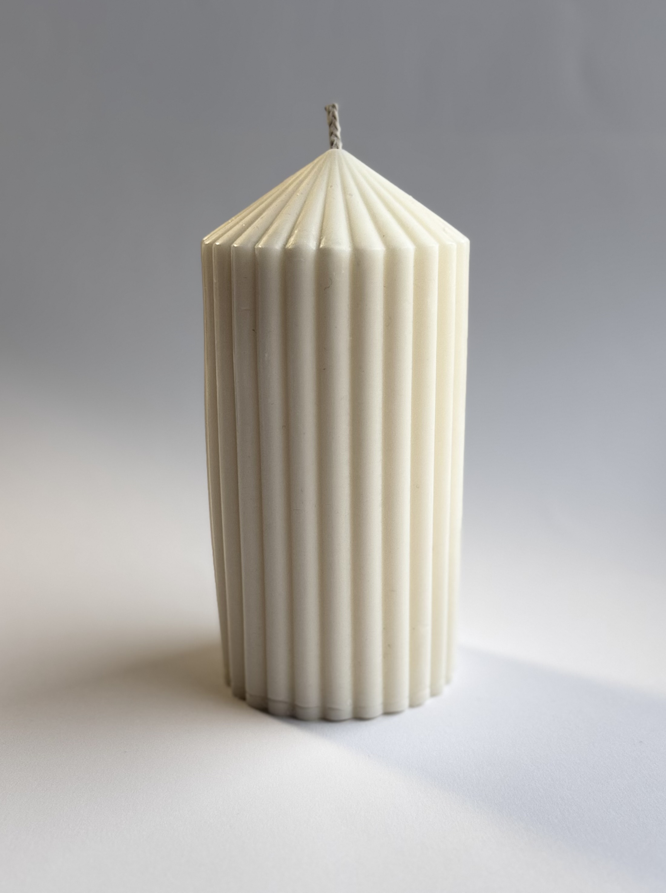 Žvakės pailgos su raštais