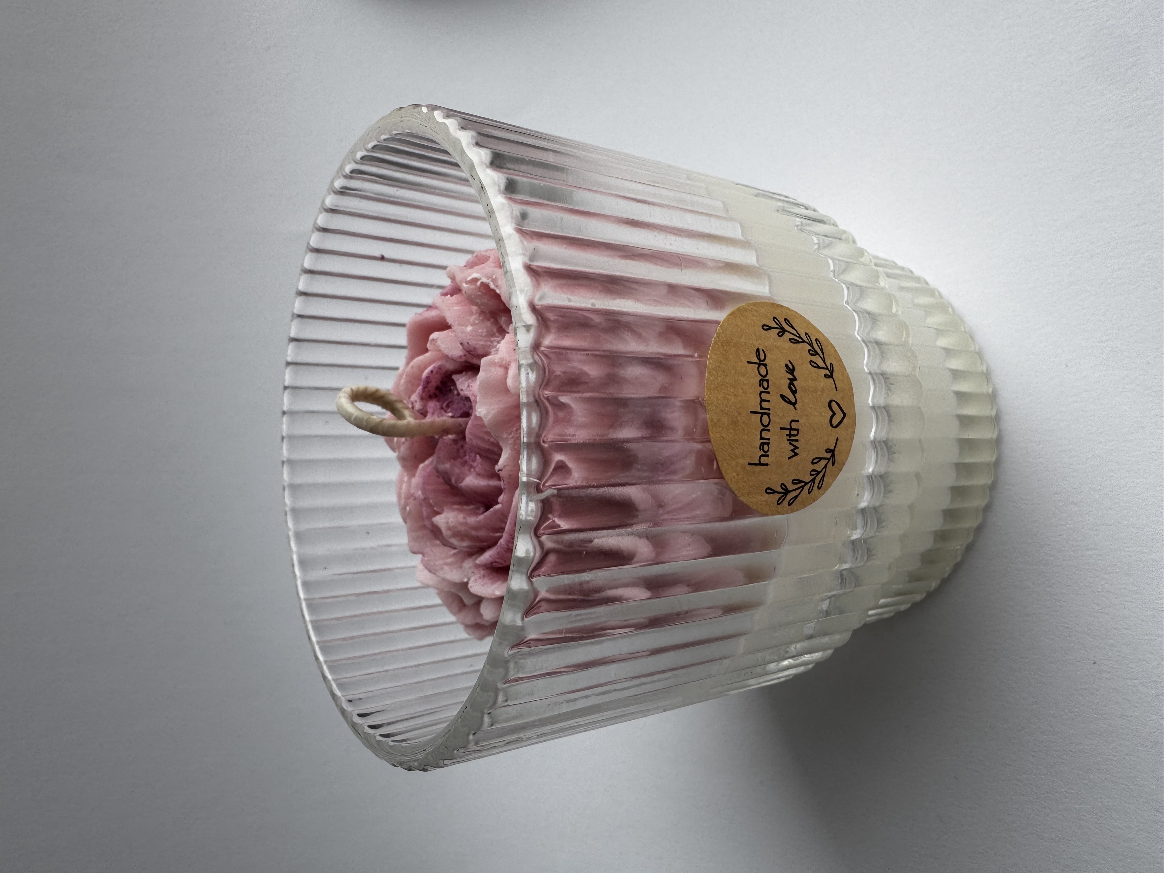 Žvakės stiklinėje