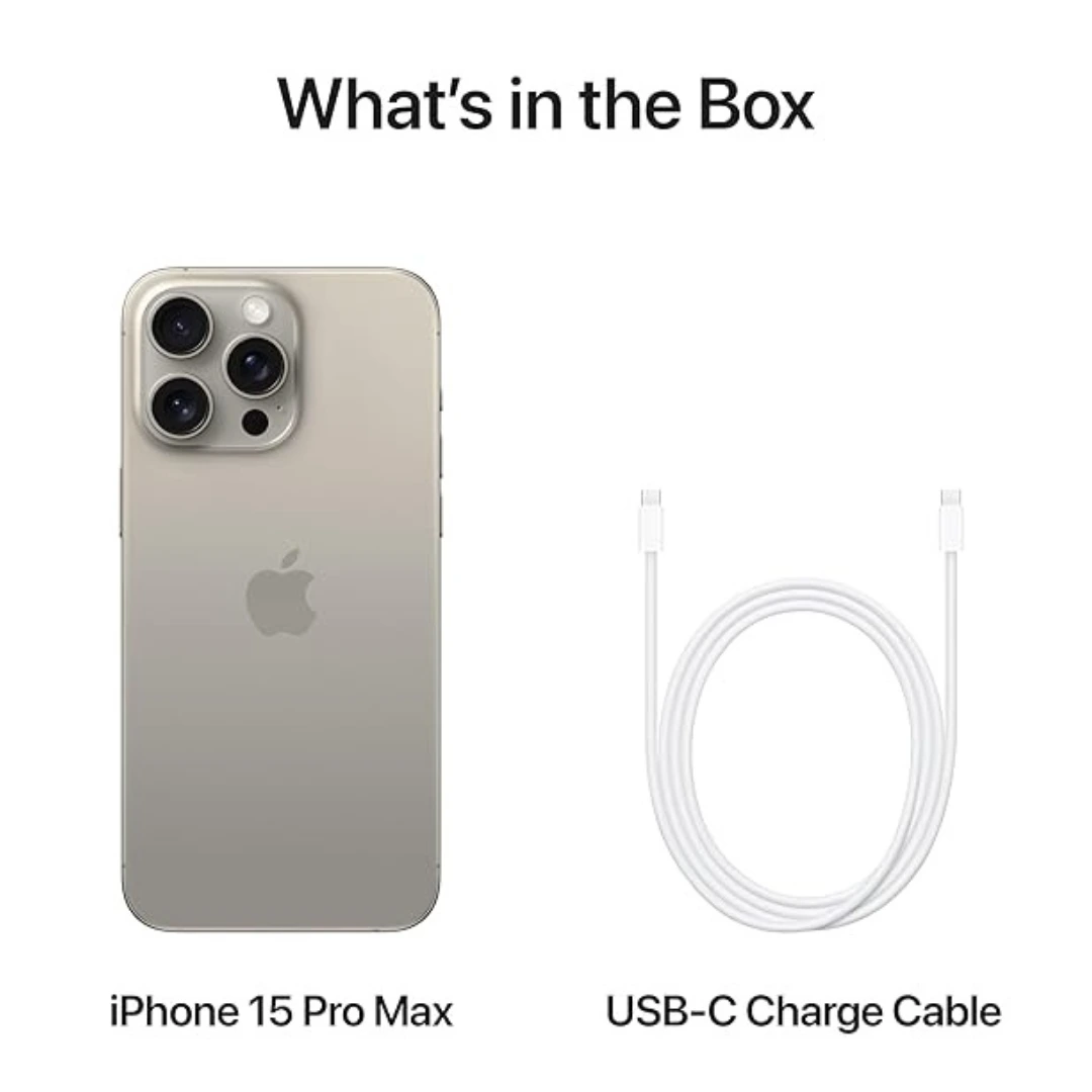 iPhone 15 Pro Max Clone Ch Concept 4/64GB Model With Natural,Black and White Titanium Colour