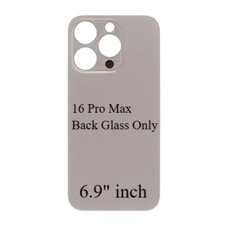iPhone 16 Pro Max Clone Back Glass Available All Titanium Colours