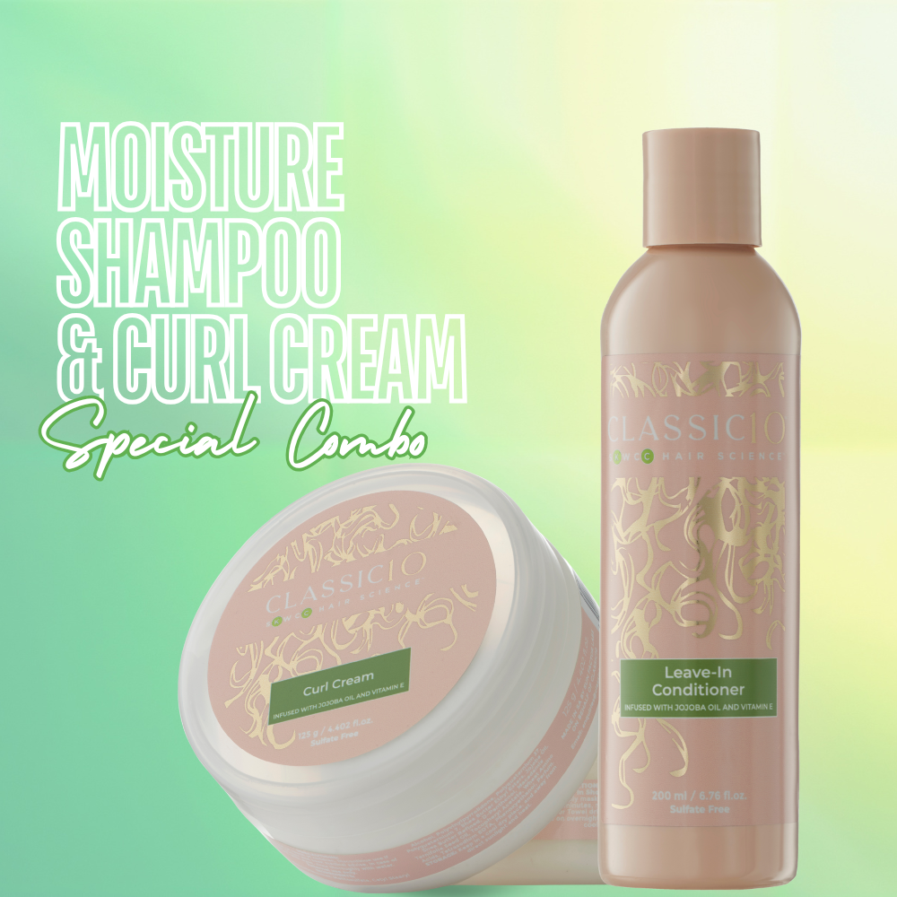 Moisture Shampoo & Curl Cream