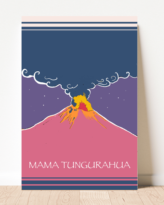 Póster Mama Tungurahua