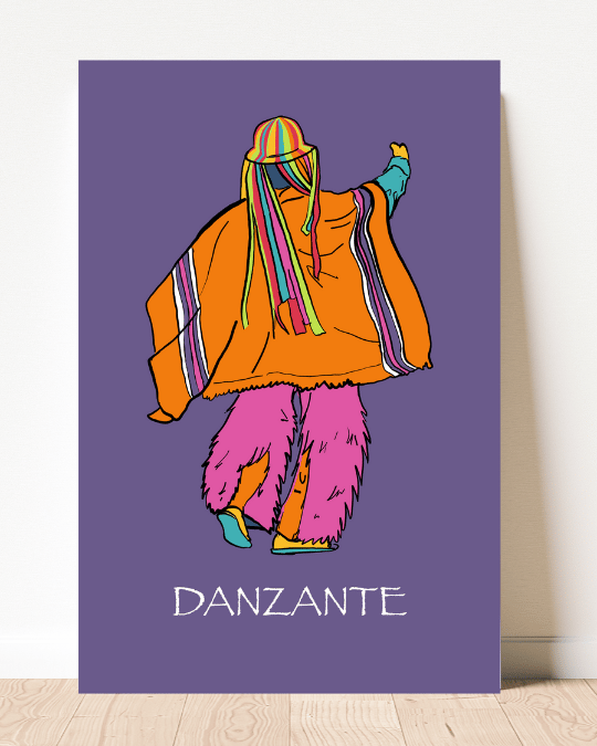 Póster Danzante colección Tungurahua
