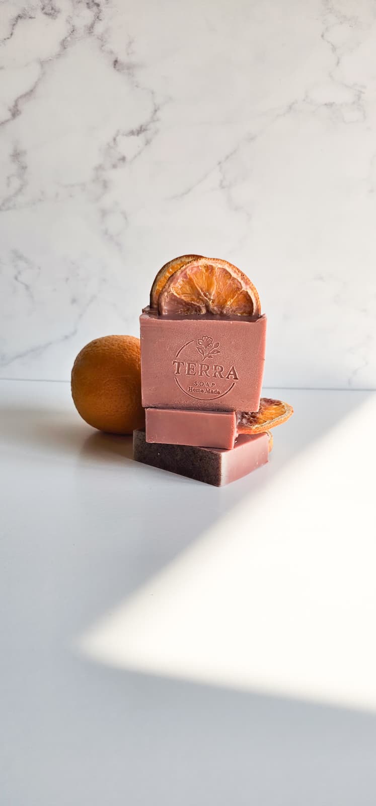 Moroccan Red Clay and Orange Soap