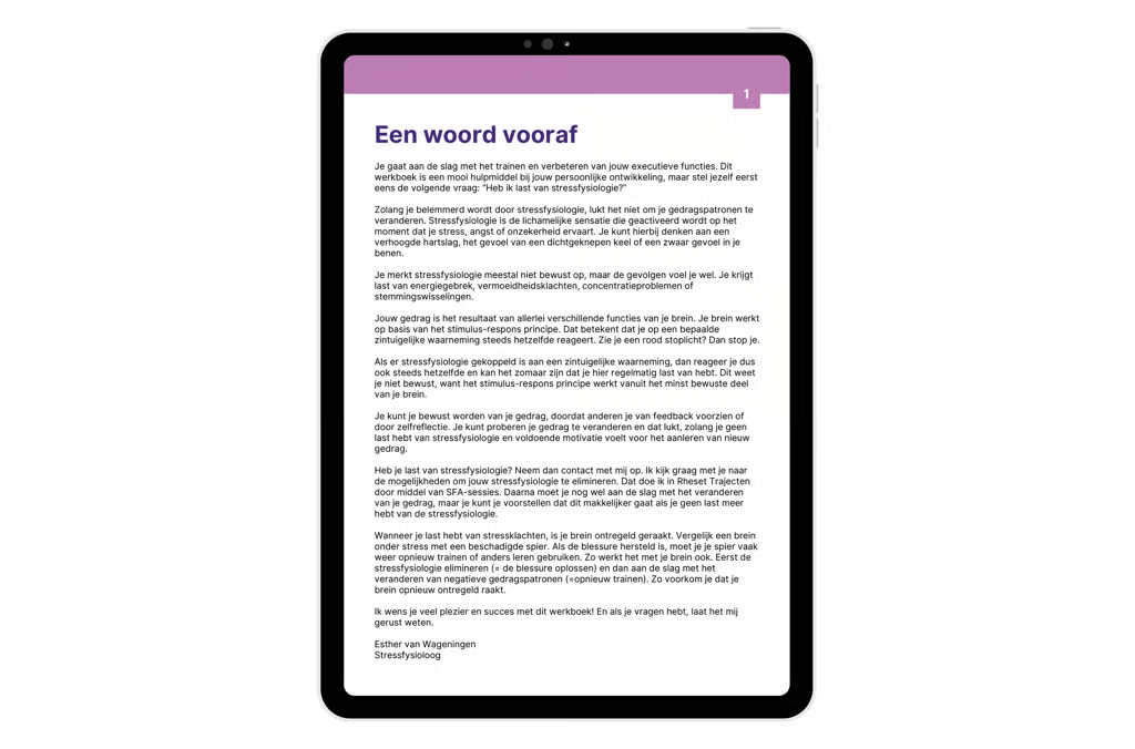 E-book (PDF) | Executieve functies voor volwassenen
