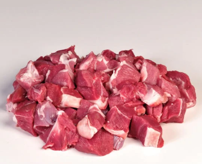 Halal Diced Lamb