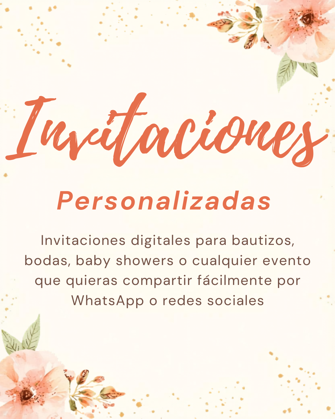 Invitaciones Digitales Personalizadas