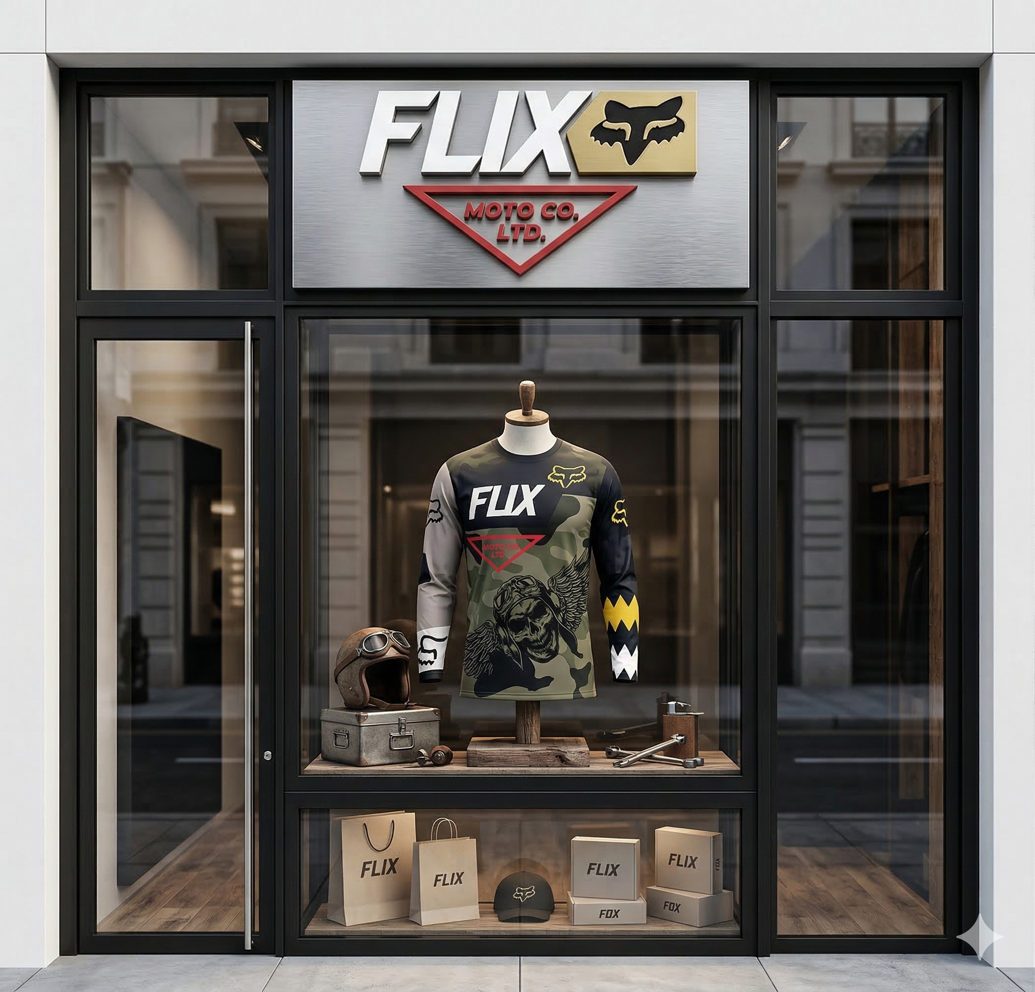 Playera FLIX Moto