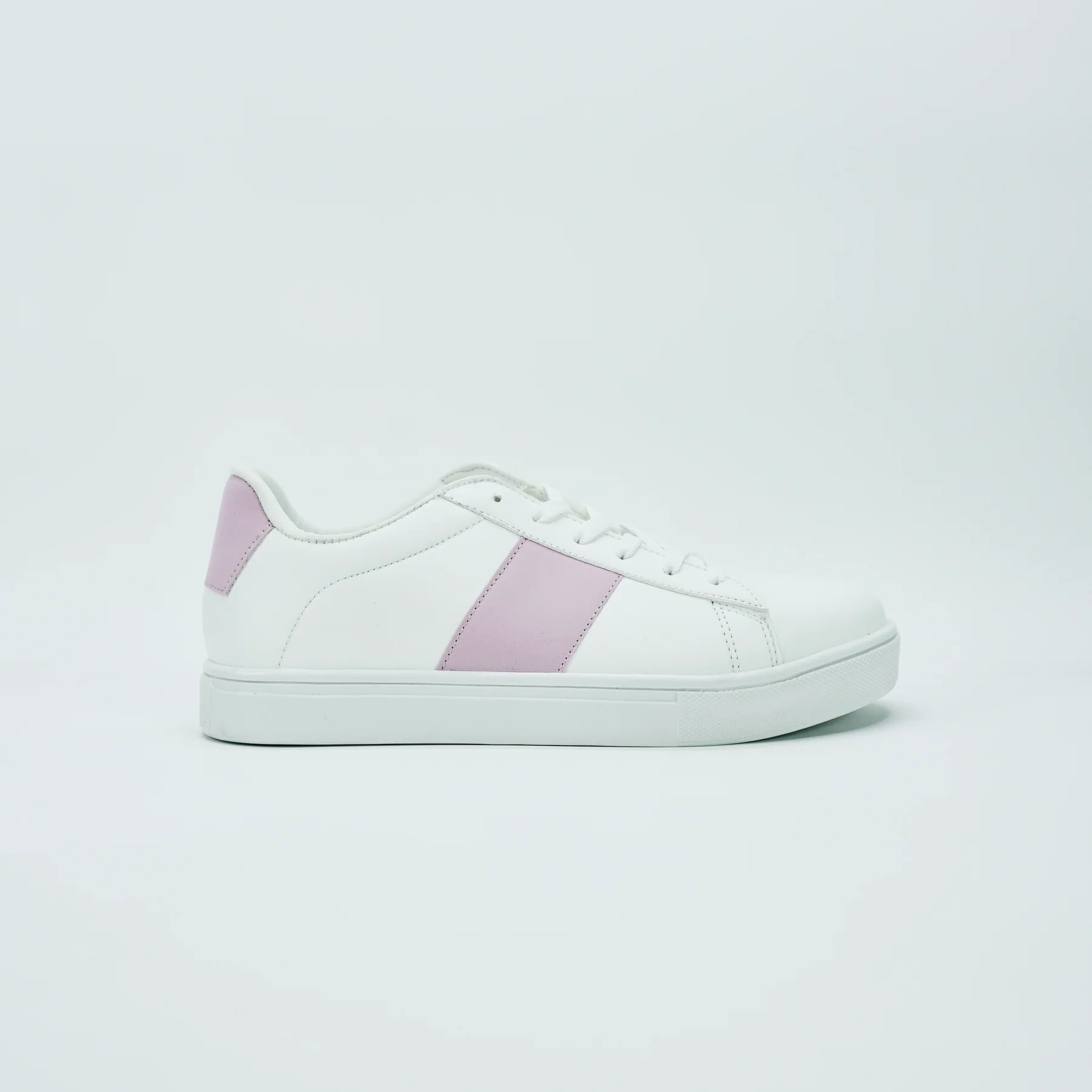 Tenis Casual Blanco-Rosa