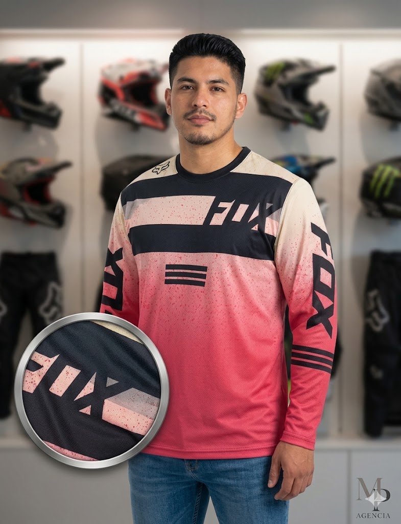 Jersey Fox Racing Rojo