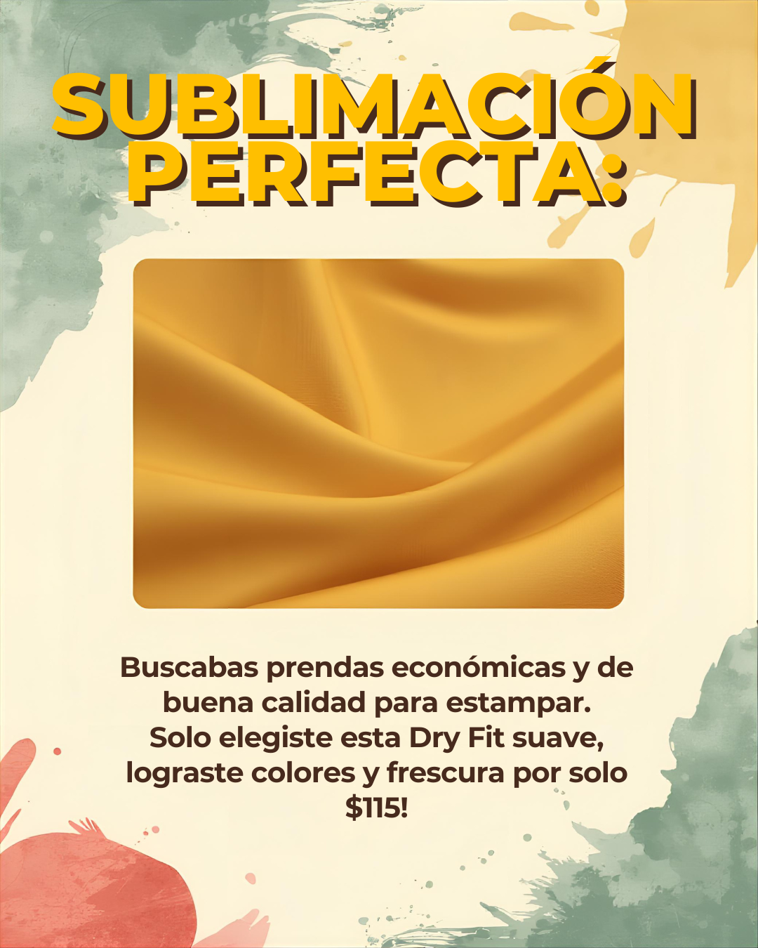 Playera Dry Fit Suave (Cuello Redondo) 