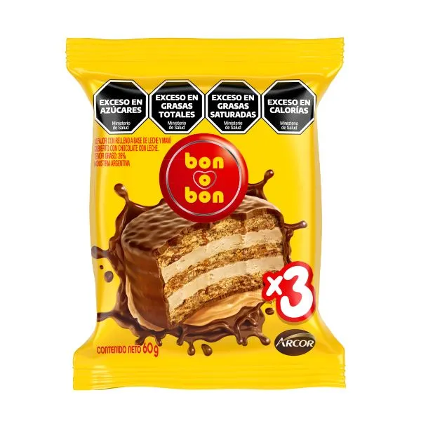 ALFAJOR BON O BON TRIPLE 60 gr