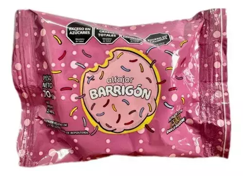 Alfajor Barrigon Triple 100 GR