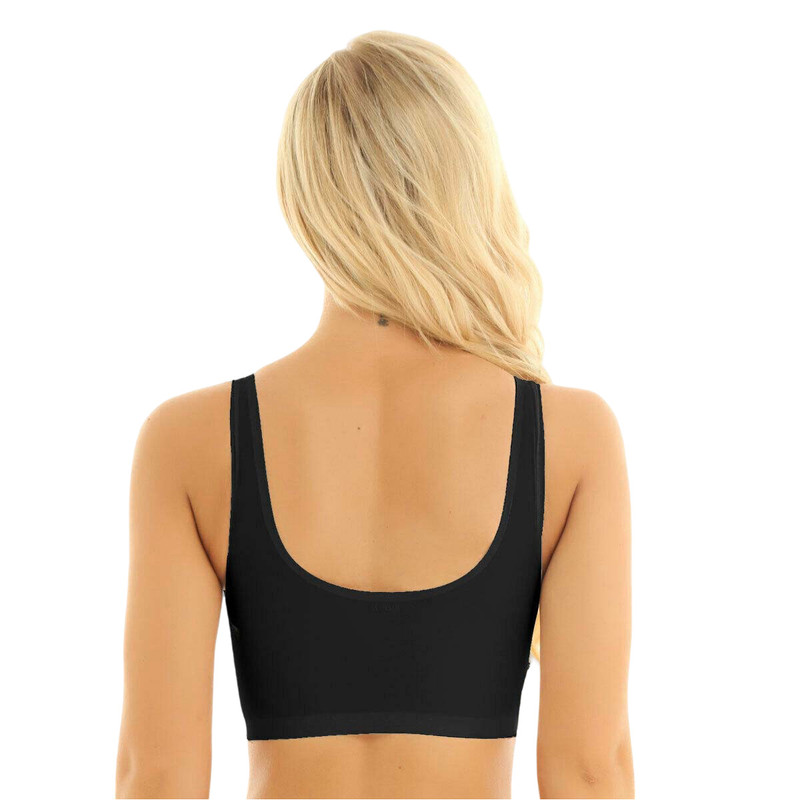 Black Sports Bra