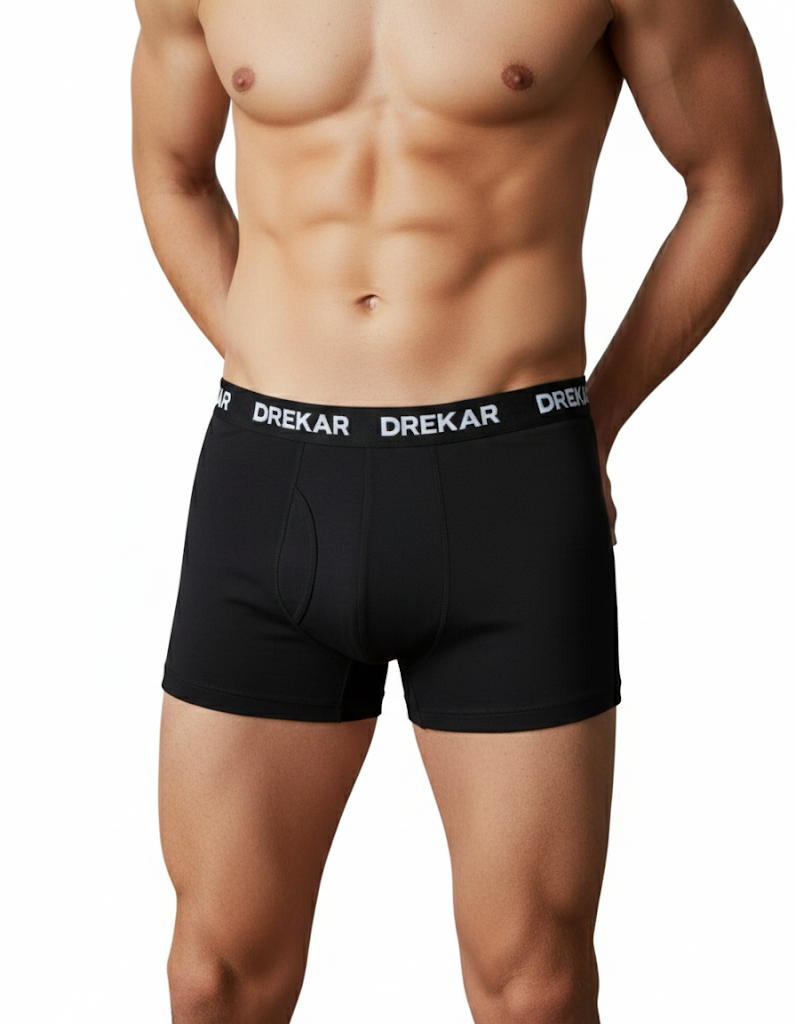 DREKAR (Pack of 3) Men Solid Trunks