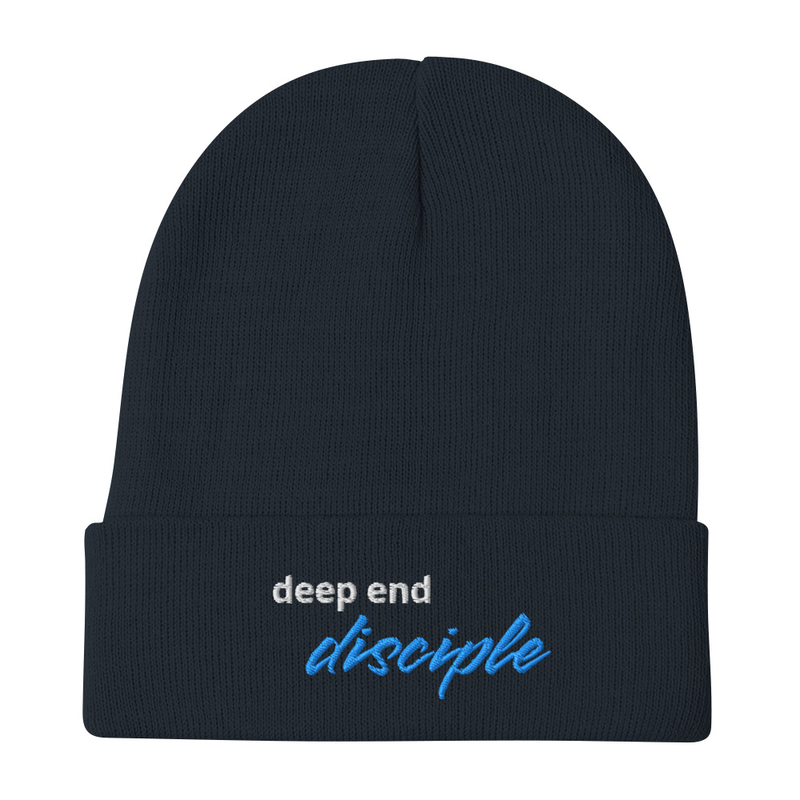 Embroidered Beanie DED script
