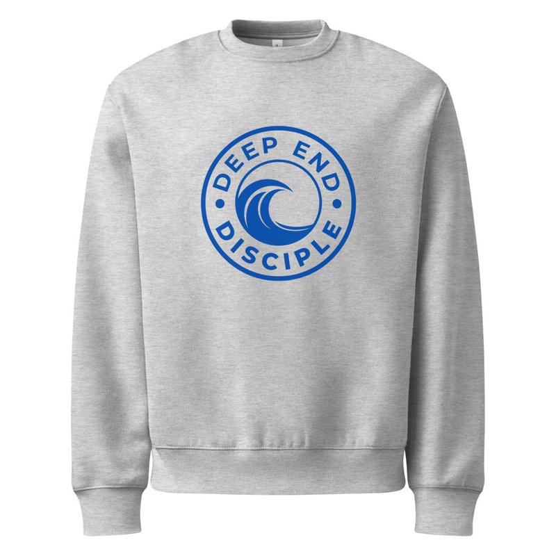 Oversized heavyweight sweatshirt DeepEndDisciple Logo