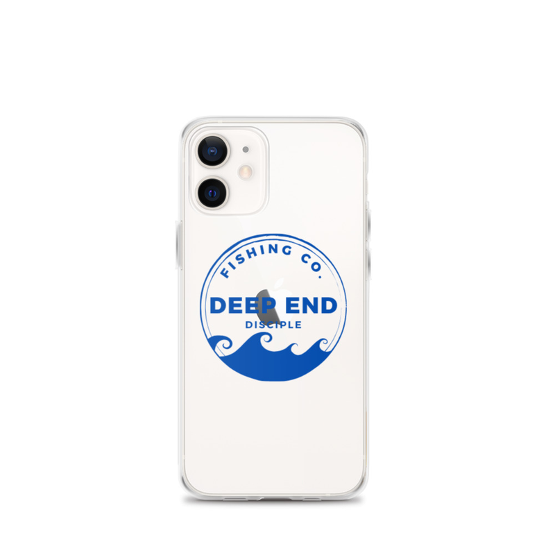 Clear Case for iPhone® DeepEndDisciple Fishing Co