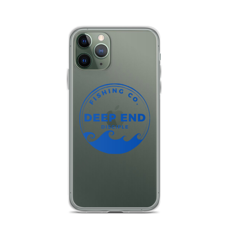 Clear Case for iPhone® DeepEndDisciple Fishing Co
