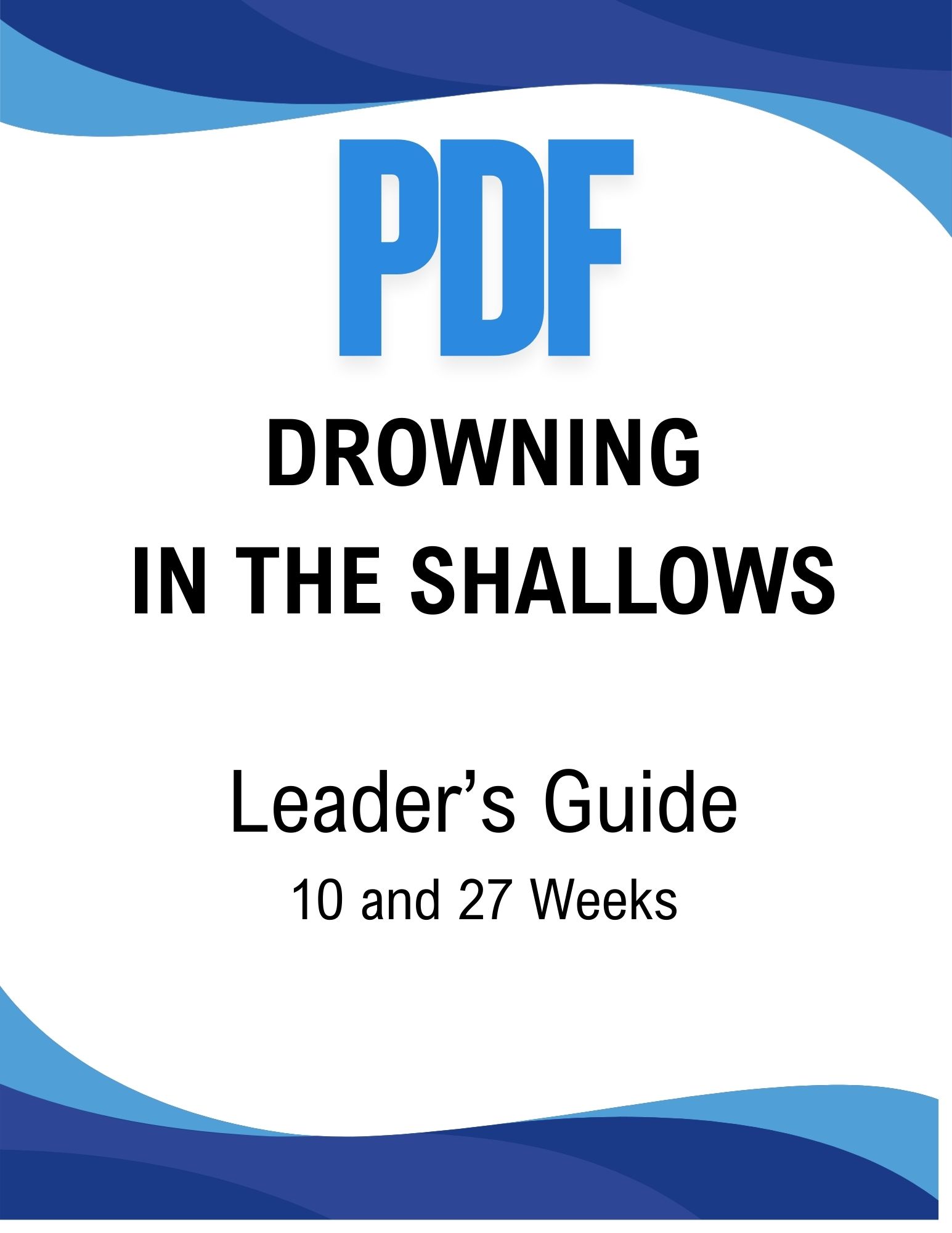 Leader's Guide for Small Group Study